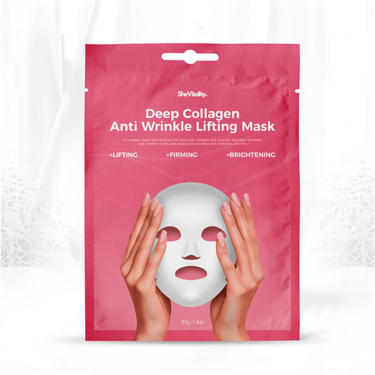 SheVitality™ Collagen Anti Wrinkle Mask Set (free)