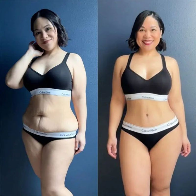 Antes y después cintura - Transformación 6