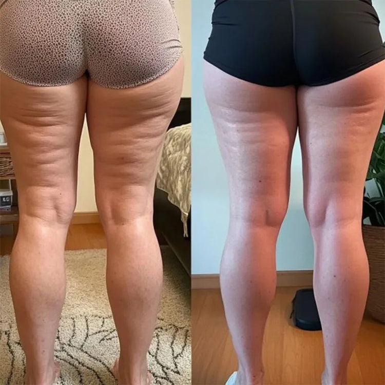 Antes y después muslos - Transformación 5